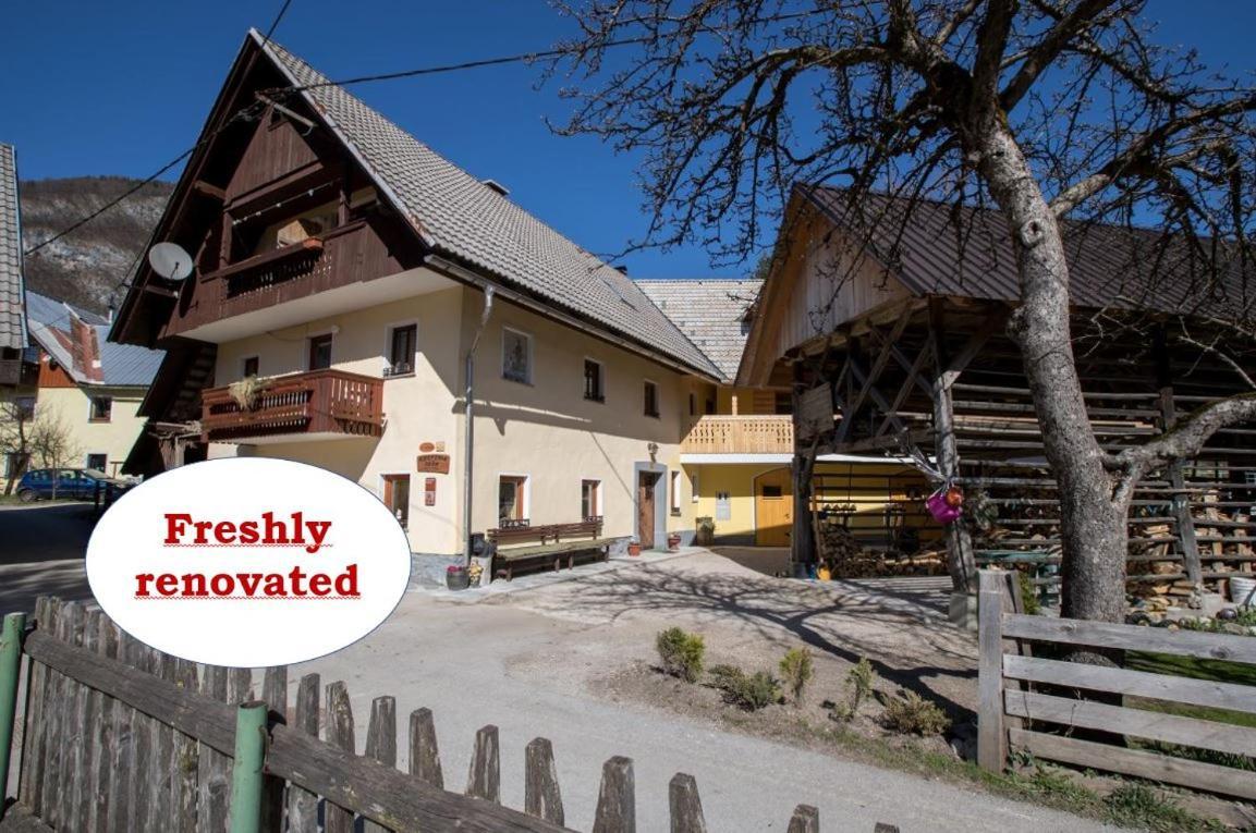 Farmhouse Pri Miklavu Bohinj Exterior foto